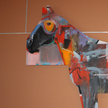 Rodger, horse artwork by Craig Marshall Smith